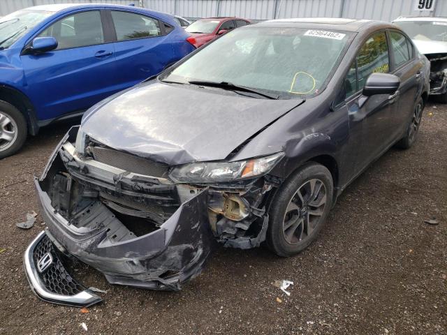 Photo 2 from auction – 2015 HONDA CIVIC LX with VIN 2HGFB2F5XFH048629