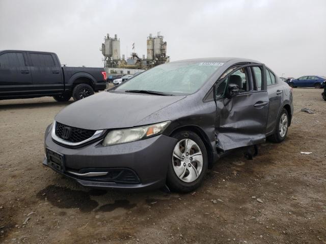 Photo 2 from auction – 2015 HONDA CIVIC LX with VIN 19XFB2F58FE220893