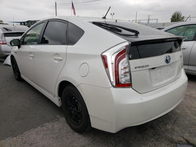 Photo 3 from auction – 2014 TOYOTA PRIUS with VIN JTDKN3DU3E0365515