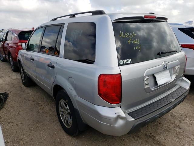 Photo 3 from auction – 2003 HONDA PILOT EXL with VIN 2HKYF18663H534885