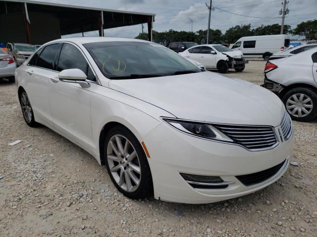 LINCOLN MKZ 2014 with VIN 3LN6L2G97ER805160 - Photo from auction