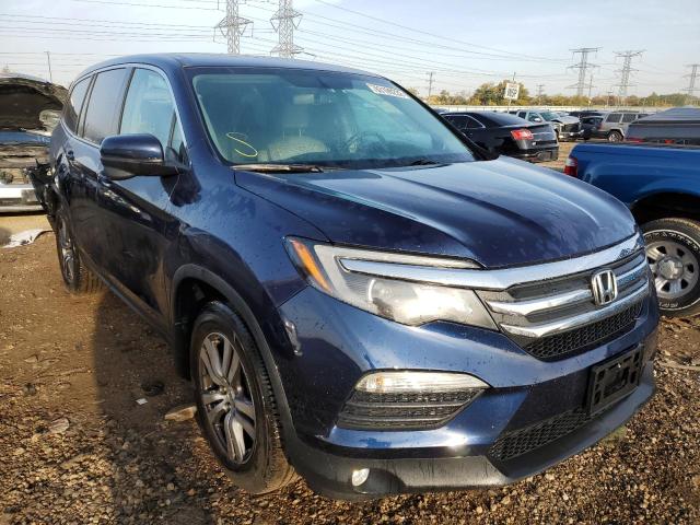 HONDA PILOT EXL 2016 with VIN 5FNYF6H58GB110939 - Photo from auction