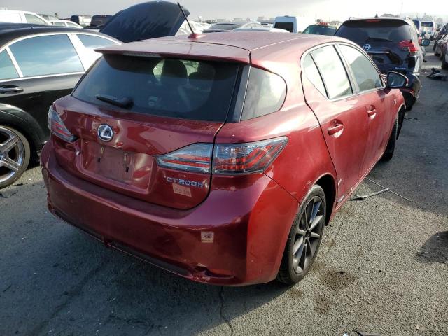 Photo 4 from auction – 2012 LEXUS CT 200 with VIN JTHKD5BH3C2108469