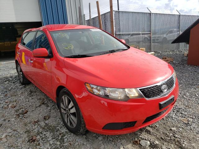 KIA FORTE EX 2013 with VIN KNAFU5A2XD5742150 - Photo from auction