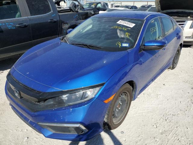Photo 2 from auction – 2019 HONDA CIVIC LX with VIN 19XFC2F60KE035642