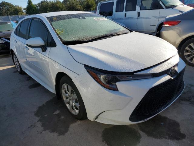 TOYOTA COROLLA LE 2021 with VIN JTDEPMAE5MJ176867 - Photo from auction
