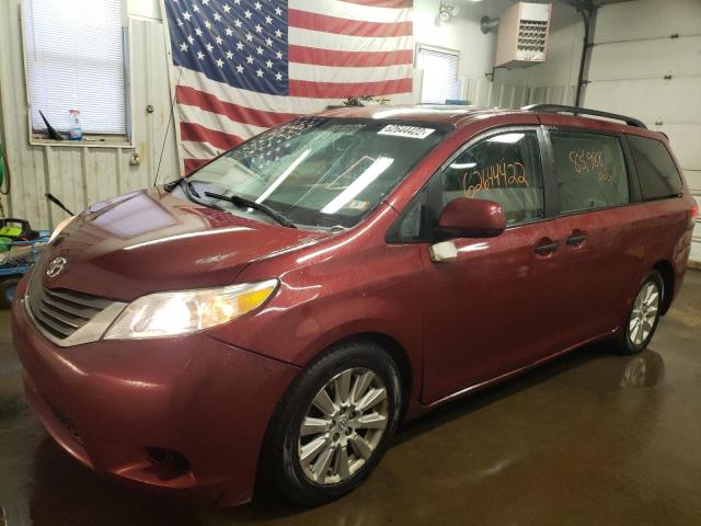 Photo 2 from auction – 2013 TOYOTA SIENNA XLE with VIN 5TDDK3DC5DS054303