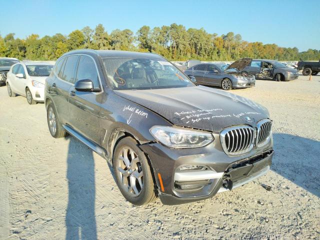 BMW X3 XDRIVE3 2020 with VIN 5UXTY5C02L9D09100 - Photo from auction