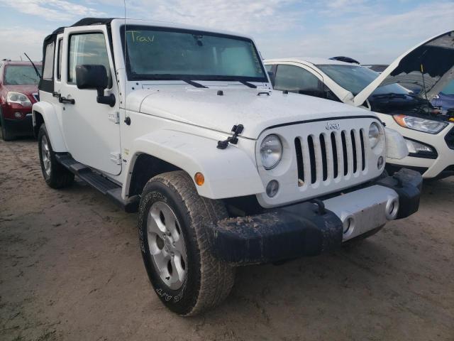JEEP WRANGLER U 2014 with VIN 1C4HJWEG2EL243307 - Photo from auction