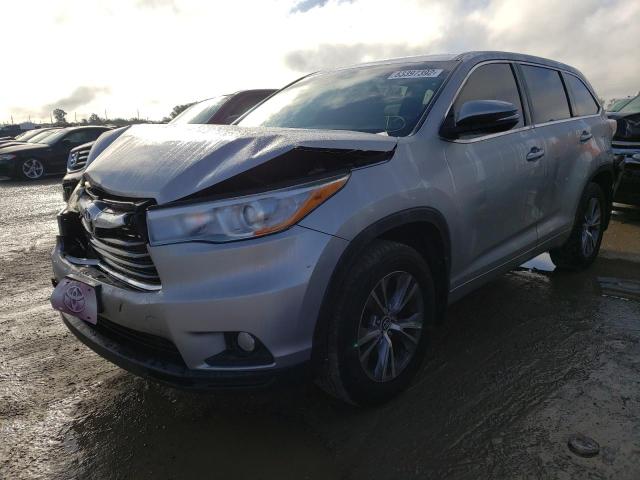 Photo 2 from auction – 2016 TOYOTA HIGHLANDER with VIN 5TDBKRFH2GS322327