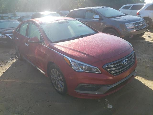 Photo 1 from auction – 2017 HYUNDAI SONATA SPO with VIN 5NPE34AF2HH561855
