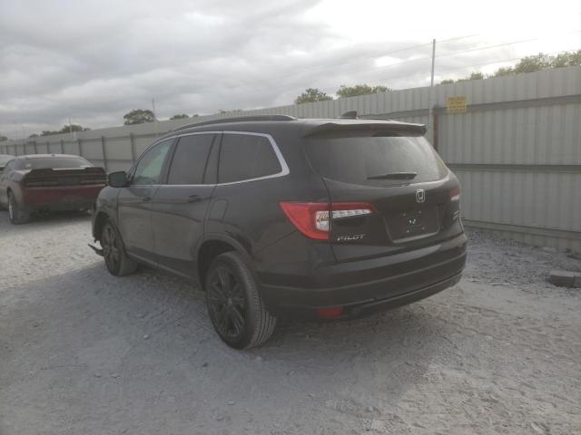 Photo 3 from auction – 2021 HONDA PILOT SE with VIN 5FNYF6H26MB083502