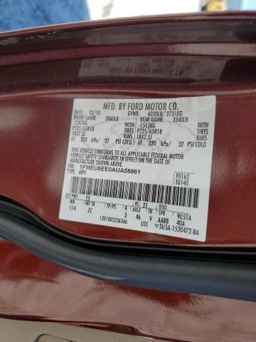 Photo 10 from auction – 2010 FORD EXPLORER E with VIN 1FMEU6EE0AUA58861