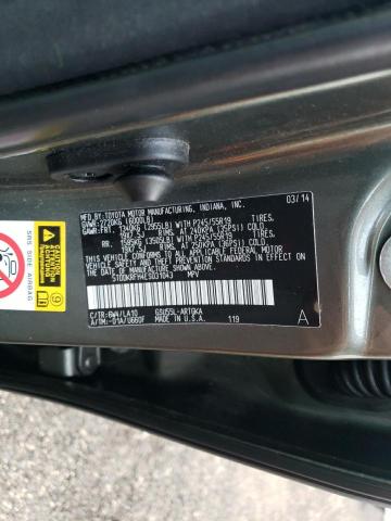 Photo 10 from auction – 2014 TOYOTA HIGHLANDER with VIN 5TDDKRFH4ES031043
