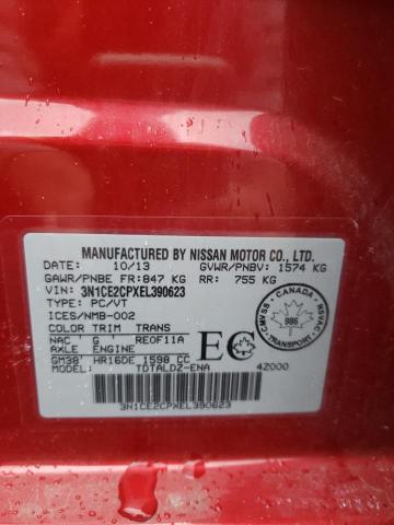 Photo 10 from auction – 2014 NISSAN VERSA NOTE with VIN 3N1CE2CPXEL390623
