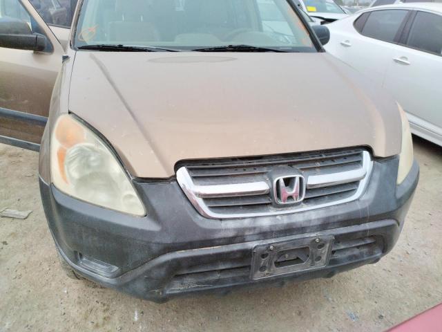 Photo 9 from auction – 2002 HONDA CR-V LX with VIN JHLRD78422C036434