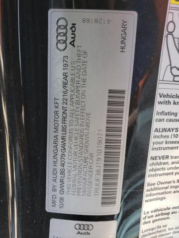صورة رقم 10 من المزاد - 2009 AUDI TTS مع VIN TRUUF38J191019071