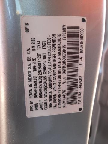 Photo 10 from auction – 2016 HONDA CR-V EX with VIN 3CZRM3H50GG720475