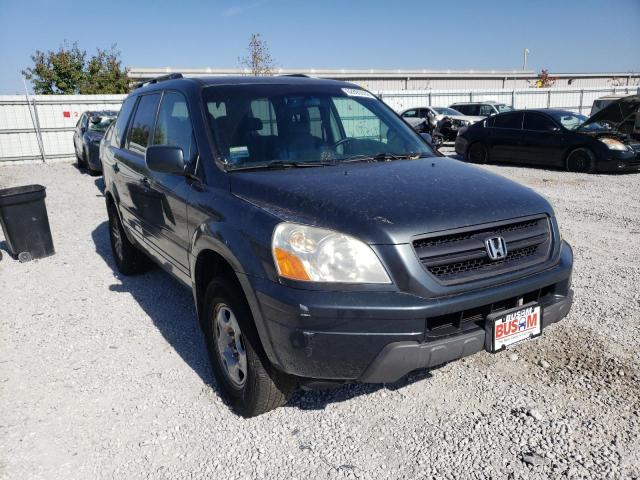 HONDA PILOT EXL 2003 with VIN 2HKYF18513H552542 - Photo from auction