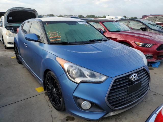 HYUNDAI VELOSTER T 2016 with VIN KMHTC6AE6GU251301 - Photo from auction