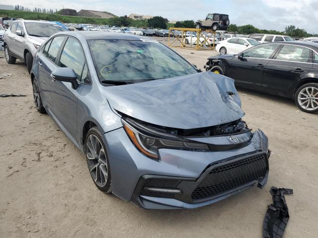 TOYOTA COROLLA SE 2021 with VIN 5YFS4MCE6MP094487 - Photo from auction