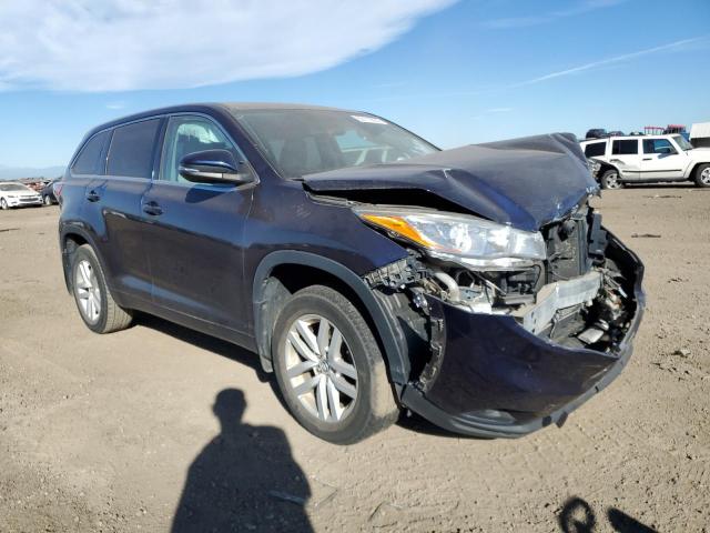 TOYOTA HIGHLANDER 2016 with VIN 5TDBKRFH0GS295273 - Photo from auction