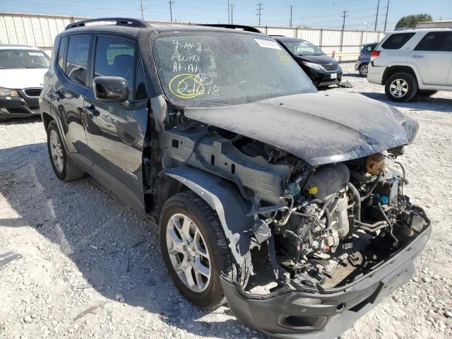 JEEP RENEGADE L 2017 with VIN ZACCJABBXHPG33125 - Photo from auction
