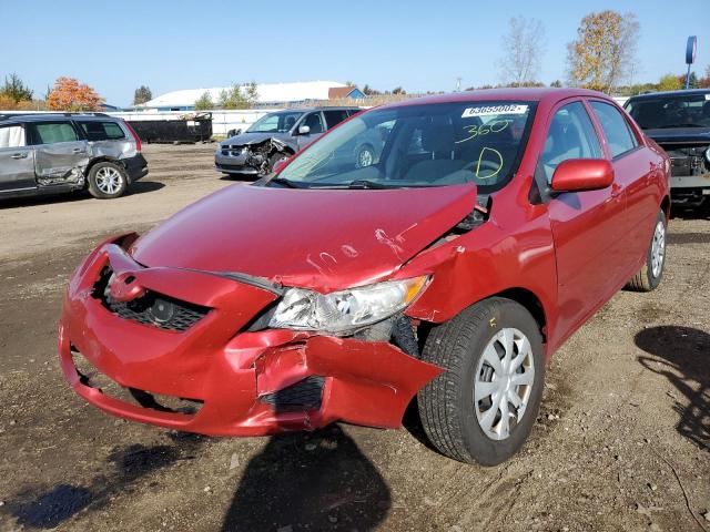 Photo 2 from auction – 2010 TOYOTA COROLLA BA with VIN 1NXBU4EE5AZ166111
