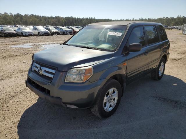 Photo 2 from auction – 2006 HONDA PILOT LX with VIN 5FNYF28176B042203