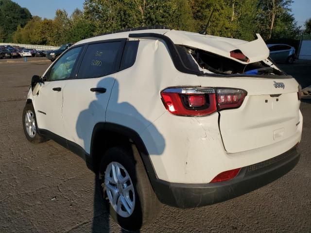 Photo 3 from auction – 2018 JEEP COMPASS SP with VIN 3C4NJCABXJT122664
