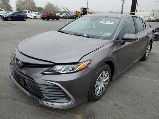 Photo 2 from auction – 2022 TOYOTA CAMRY LE with VIN 4T1C31AK8NU041966