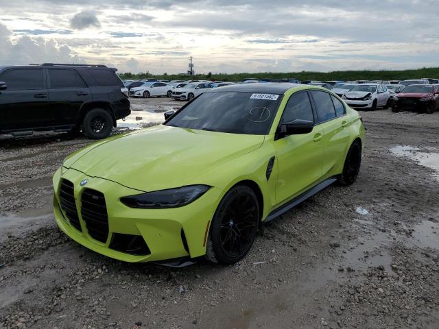 Photo 2 from auction – 2021 BMW M3 with VIN WBS53AY08MFL47322