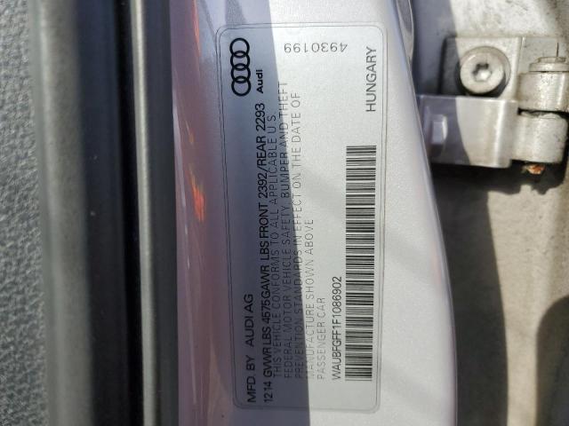 Photo 10 from auction – 2015 AUDI A3 with VIN WAUBFGFF1F1086902