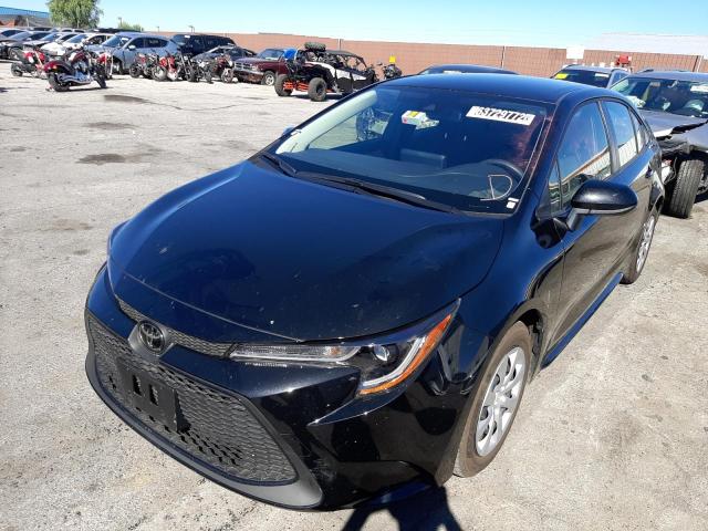 Photo 2 from auction – 2022 TOYOTA COROLLA LE with VIN JTDEPMAE3NJ224853