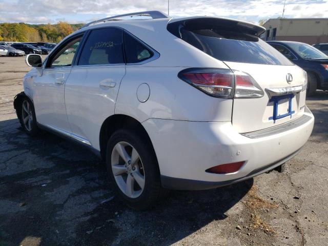 Photo 3 from auction – 2013 LEXUS RX 350 BAS with VIN 2T2BK1BA0DC168033