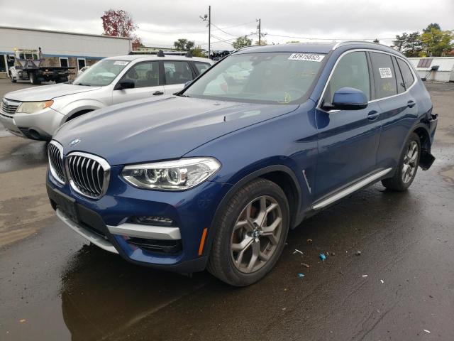Photo 2 from auction – 2020 BMW X3 XDRIVE3 with VIN 5UXTY5C04L9B85301