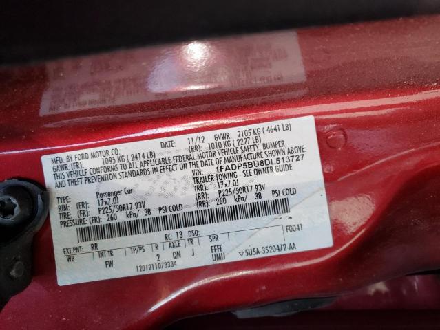 Photo 10 from auction – 2013 FORD C-MAX SEL with VIN 1FADP5BU8DL513727