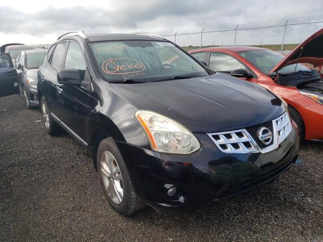 NISSAN ROGUE S 2013 with VIN JN8AS5MT5DW018341 - Photo from auction
