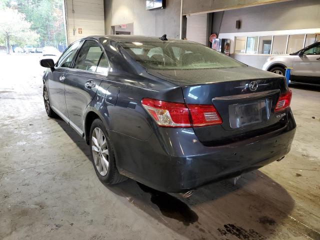 Photo 3 from auction – 2011 LEXUS ES 350 with VIN JTHBK1EG9B2462237