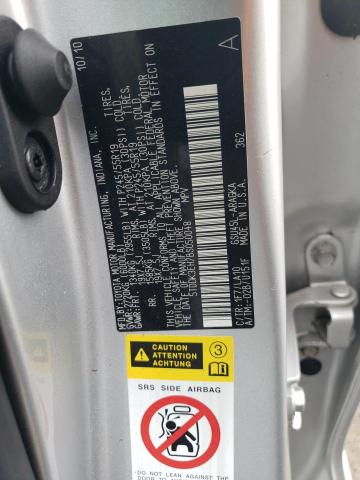 Photo 10 from auction – 2011 TOYOTA HIGHLANDER with VIN 5TDDK3EH7BS050048