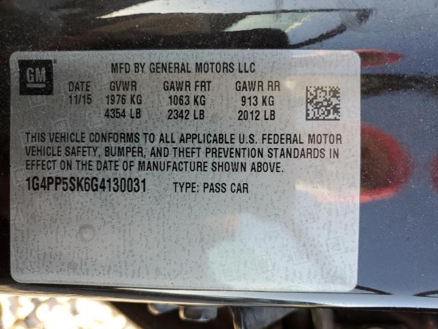 Photo 10 from auction – 2016 BUICK VERANO with VIN 1G4PP5SK6G4130031
