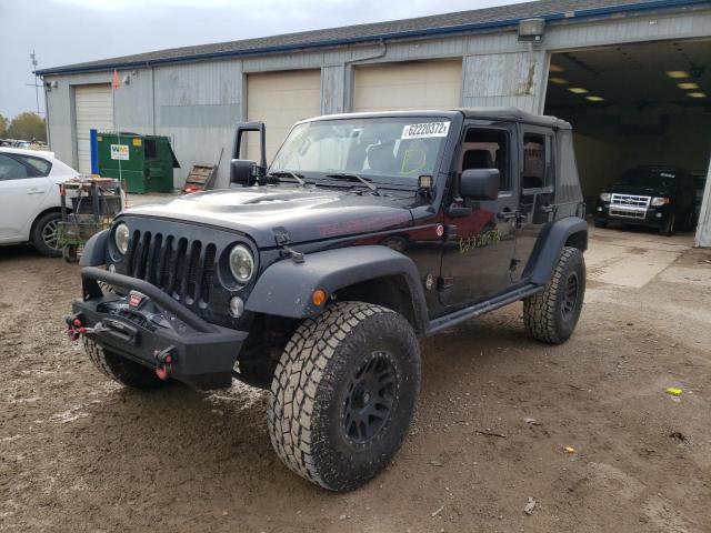 Photo 2 from auction – 2016 JEEP WRANGLER U with VIN 1C4BJWFG7GL251989
