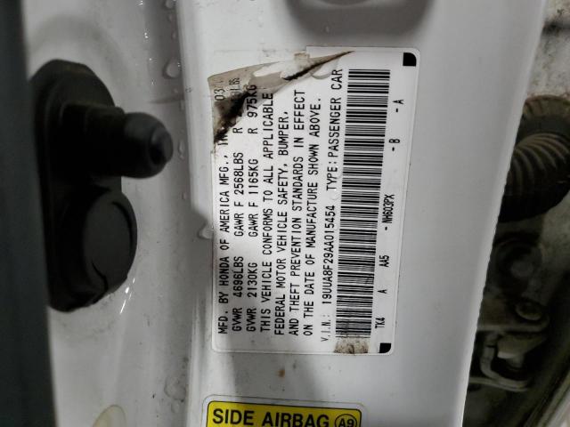 Photo 10 from auction – 2010 ACURA TL with VIN 19UUA8F29AA015454