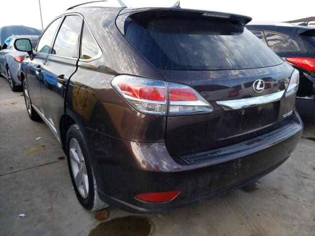 Photo 3 from auction – 2013 LEXUS RX 350 with VIN 2T2ZK1BA2DC100895