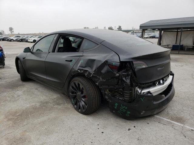 Photo 3 from auction – 2022 TESLA MODEL 3 with VIN 5YJ3E1EC3NF211225