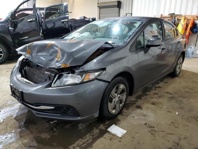 Photo 2 from auction – 2013 HONDA CIVIC LX with VIN 2HGFB2F50DH519877