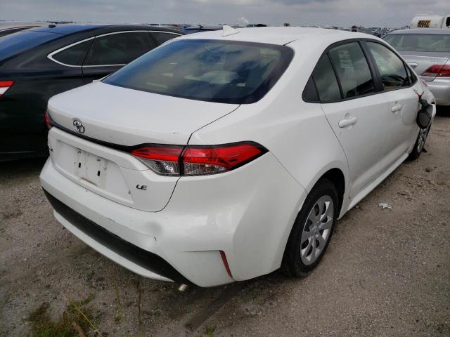 Photo 4 from auction – 2021 TOYOTA COROLLA LE with VIN JTDEPMAE3MJ155189