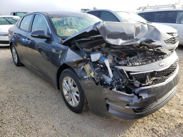 KIA OPTIMA LX 2018 with VIN KNAGT4L34J5212906 - Photo from auction