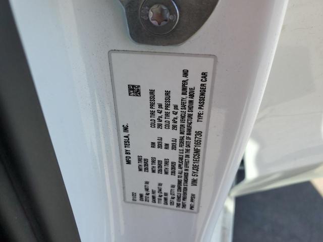 Photo 10 from auction – 2022 TESLA MODEL 3 with VIN 5YJ3E1EC5NF165736