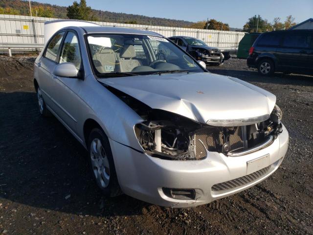 KIA SPECTRA EX 2009 with VIN KNAFE221195666830 - Photo from auction